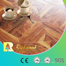 12.3mm AC3 Woodgrain Vinyl Plank Nogal Resistente al agua Laminbated Wood Floor